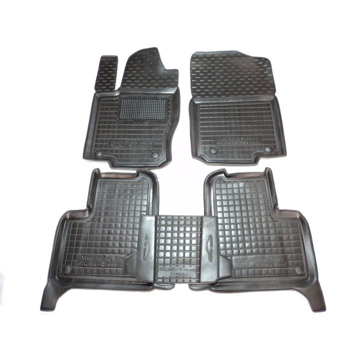 Коврики в салон для Mercedes GL-X166/GLS '12-19 (7мест), резиновые (AVTO-Gumm)