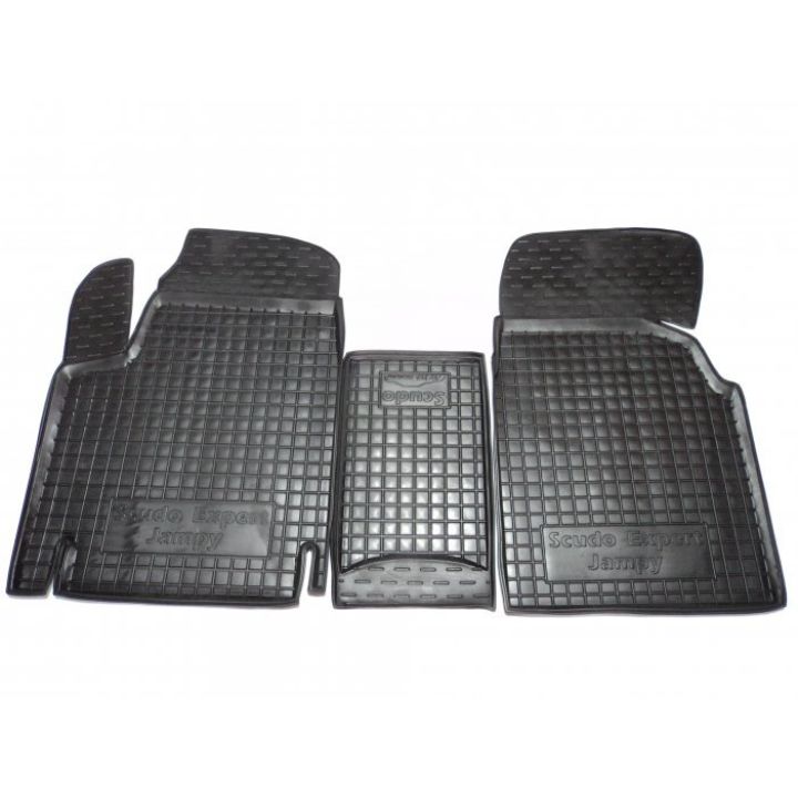 Коврики в салон для Fiat Scudo (1997-2004), резиновые (AVTO-Gumm)