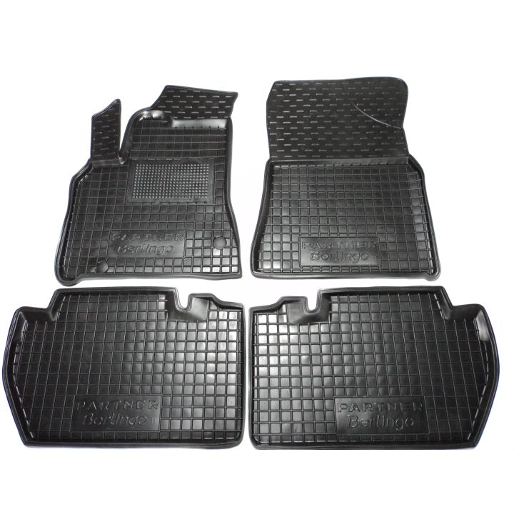 Коврики в салон для Citroen Berlingo (2010>) резиновые (AVTO-Gumm)
