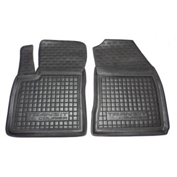 Коврики в салон для Ford Transit Courier 2014- (1+1) резиновые, (AVTO-Gumm)