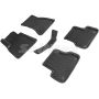 Коврики в салон 3d EVA для Audi Q7 '05-14, черные (Seintex)