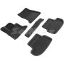 Коврики в салон 3d EVA для BMW X5 F15 '14-18, черные (Seintex)