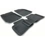 Коврики в салон 3d EVA для Hyundai Accent (Solaris) '11-17, черные (Seintex)