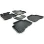 Коврики в салон 3d EVA для Hyundai Santa Fe '13-17 DM, черные (Seintex)
