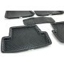 Коврики в салон 3d EVA для Nissan Qashqai '06-14, черные (Seintex)