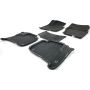 Коврики в салон 3d EVA для Porsche Cayenne '10-17, черные (Seintex)