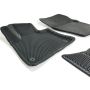 Коврики в салон 3d EVA для Porsche Cayenne '10-17, черные (Seintex)