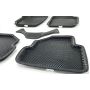 Коврики в салон 3d EVA для Skoda Fabia 2 '07-14, черные (Seintex)