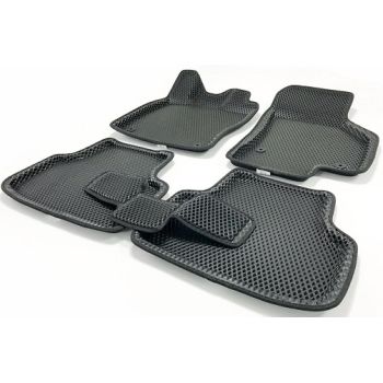 Коврики в салон 3d EVA для Skoda Octavia A8 '20-, черные (Seintex)