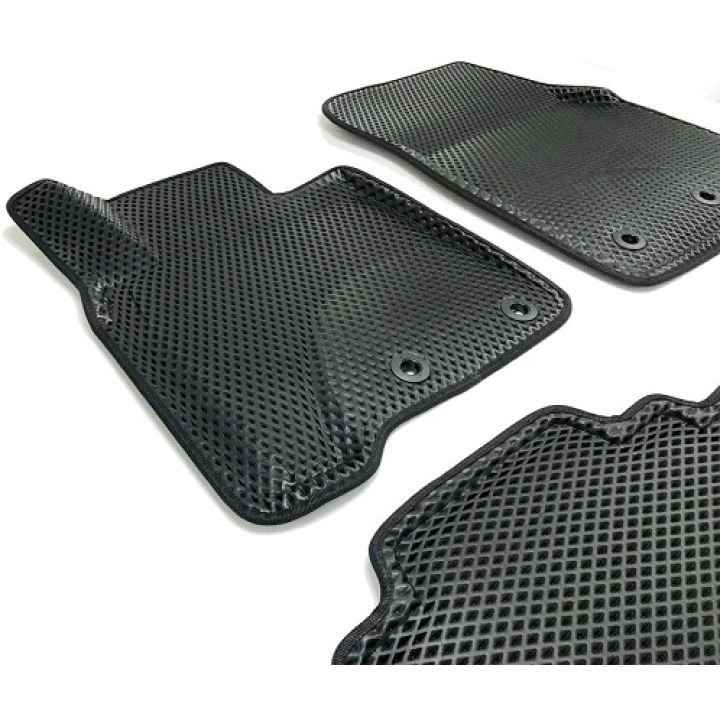Коврики в салон 3d EVA для Toyota LC Prado 150 '10-13, черные (Seintex)
