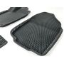 Коврики в салон 3d EVA для Toyota RAV4 2013 - 2018, черные (Seintex)