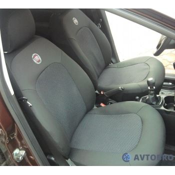 Авточехлы для салона Fiat Fiorino Qubo '08- (Элегант)