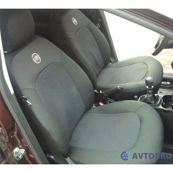 Авточехлы для салона Fiat Doblo '10- (Элегант)