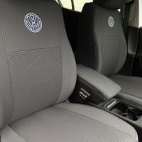 Авточехлы для салона Volkswagen Transporter T5 '03-15 10 мест (Элегант)