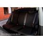 Авточехлы для салона из экокожи для Chevrolet Cruze '09-16, ромб черные (Seintex)