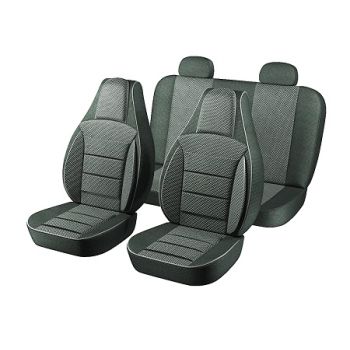 Авточехлы для салона Lada (Ваз) 21099 '90-11, серые (Пилот)