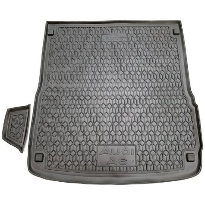 Коврик в багажник для Audi A6 (C6) '05-10 универсал, полиуретановый (AVTO-Gumm)