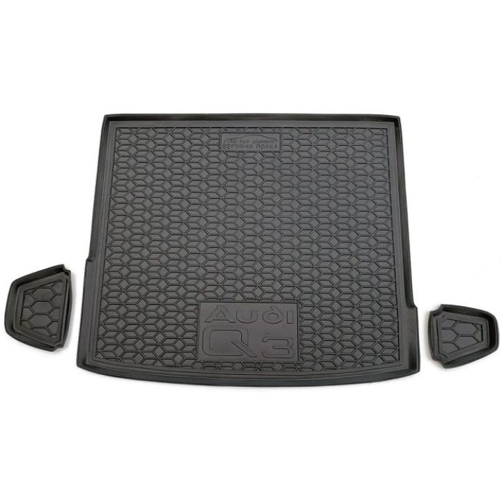 Коврик в багажник для Audi Q3 '19- верхняя полка, полиуретановый (AVTO-Gumm)