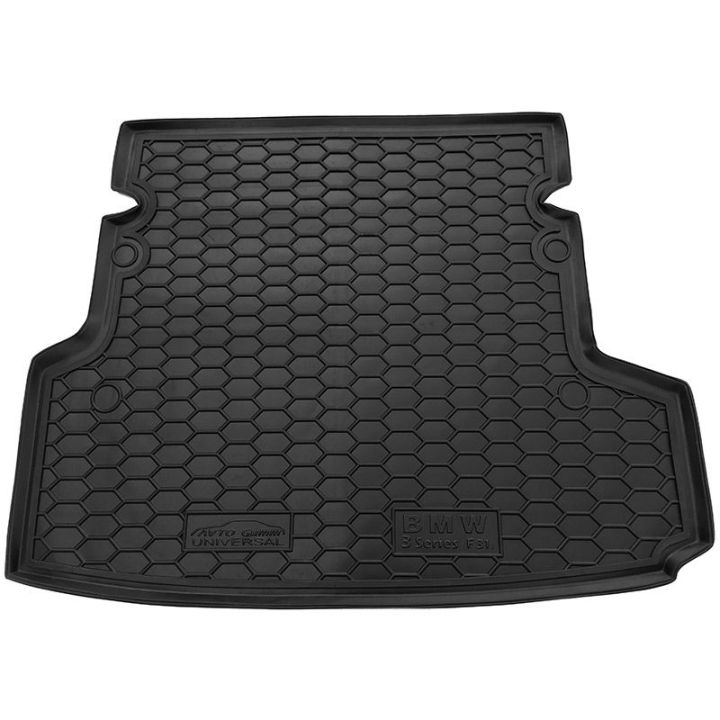 Коврик в багажник для BMW F31 3-серия 2012- универсал, полиуретановый (AVTO-Gumm)