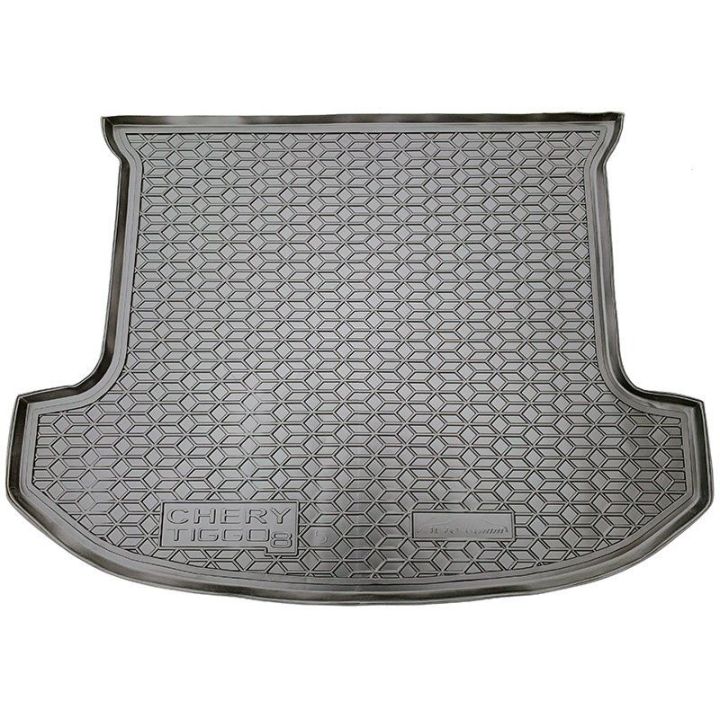 Килимок в багажник для Chery Tiggo 8 2018- (5 місць), поліуретановий (AVTO-Gumm)