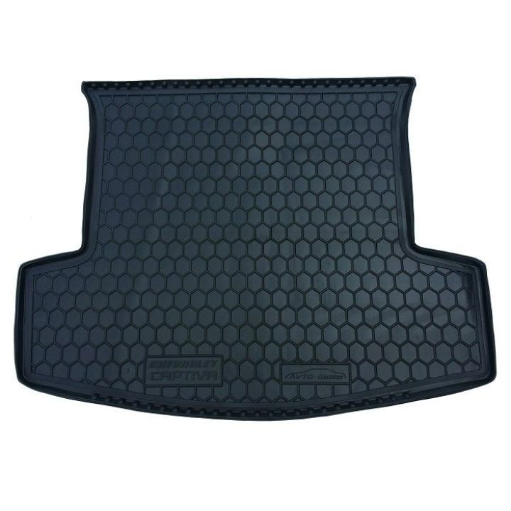 Коврик в багажник для Chevrolet Captiva '06- (7мест), полиуретановый (AVTO-Gumm)