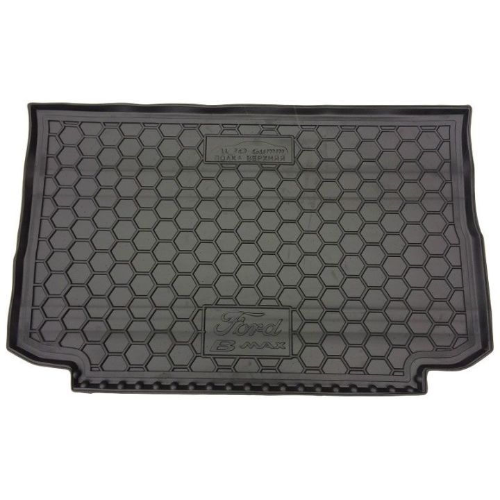 Коврик в багажник для Ford B-max 2013- верхняя полка, полиуретановый (AVTO-Gumm)