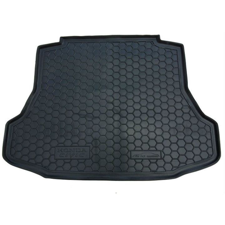 Коврик в багажник для Honda Civic 2006- седан, полиуретановый (AVTO-Gumm)