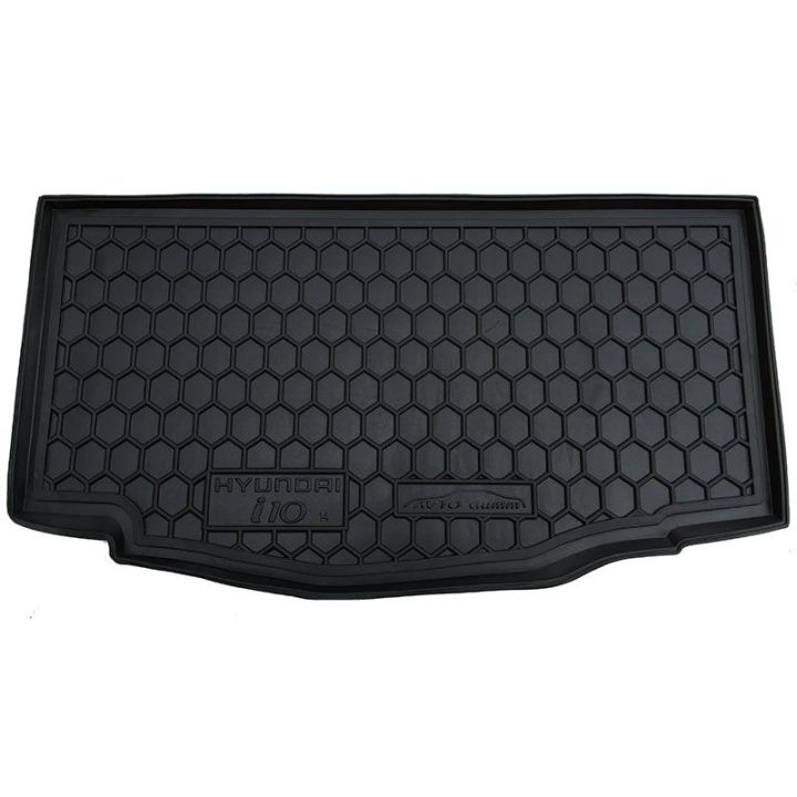 Коврик в багажник для Hyundai i-10 2014-, полиуретановый (AVTO-Gumm)