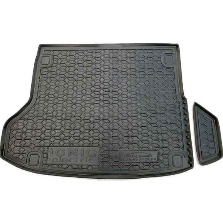 Коврик в багажник для Hyundai Ioniq 5 '21- без сабвуфера, полиуретановый (AVTO-Gumm)