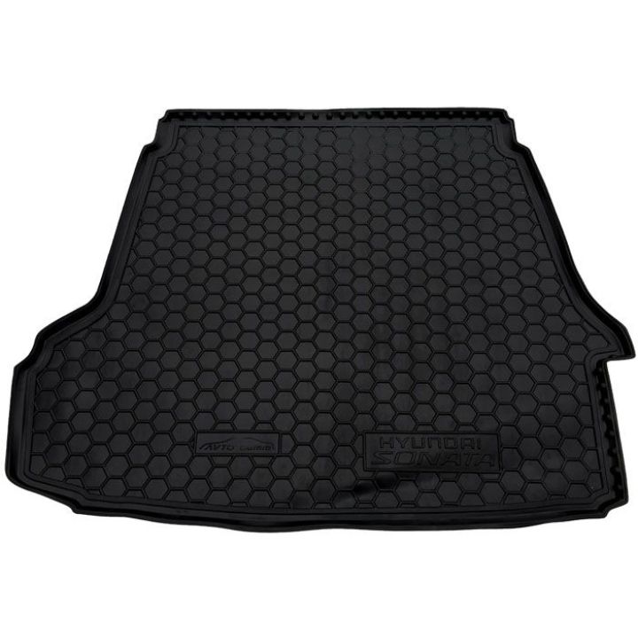 Коврик в багажник для Hyundai Sonata 2005-, полиуретановый (AVTO-Gumm)
