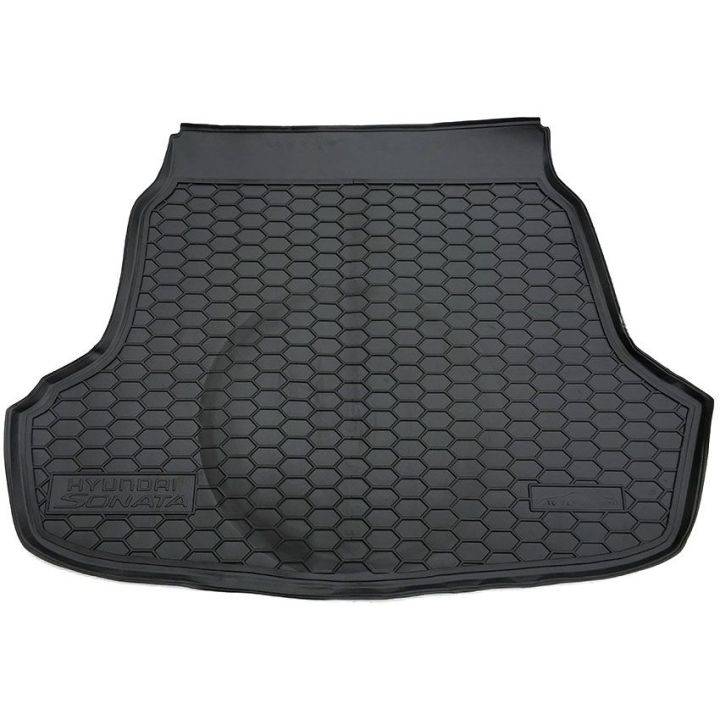 Коврик в багажник для Hyundai Sonata 2016-, полиуретановый (AVTO-Gumm)
