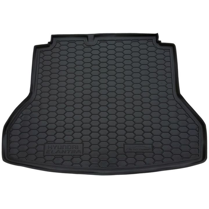 Коврик в багажник для Hyundai Elantra 2016-, полиуретановый (AVTO-Gumm)