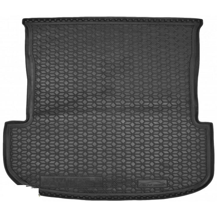Килимок в багажник для Hyundai Palisade '19-, поліуретановий (AVTO-Gumm)
