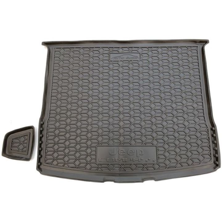 Коврик в багажник для Jeep Compass 2017-, полиуретановый (AVTO-Gumm)