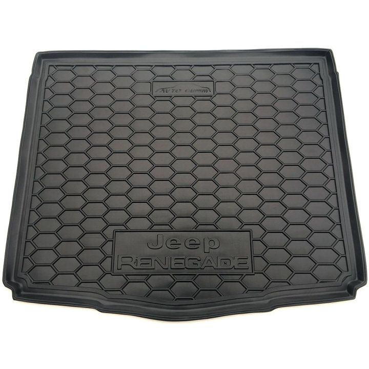 Коврик в багажник для Jeep Renegade с 2016, нижний, полиуретановый (AVTO-Gumm)