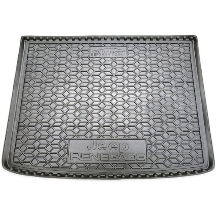 Коврик в багажник для Jeep Renegade с 2016, верхний, полиуретановый (AVTO-Gumm)