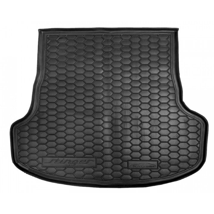 Коврик в багажник для Kia Stinger '17-, полиуретановый (AVTO-Gumm)