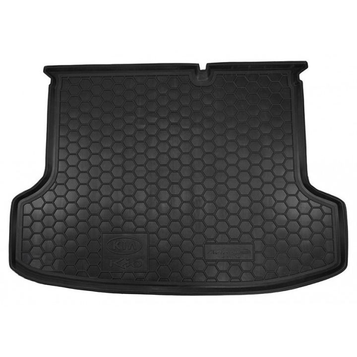 Коврик в багажник для Kia Rio 2006- седан, полиуретановый (AVTO-Gumm)