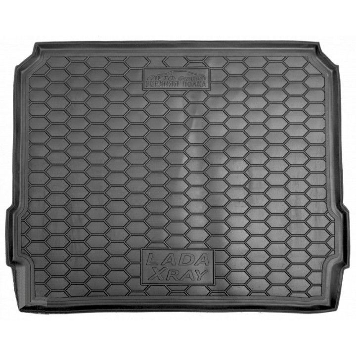 Коврик в багажник для Lada (Ваз) XRAY '15-, верхняя полка, полиуретановый (AVTO-Gumm)