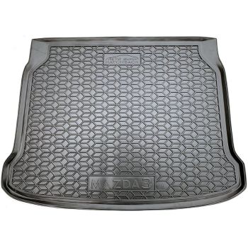 Коврик в багажник для Mazda M3 2019- хетчбэк, полиуретановый (AVTO-Gumm)