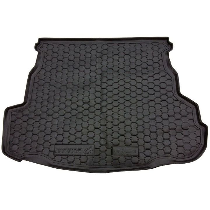 Коврик в багажник для Mazda M6 2003- седан, полиуретановый (AVTO-Gumm)