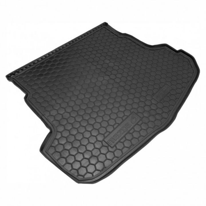 Коврик в багажник для Mazda M6 2008- седан, полиуретановый (AVTO-Gumm)