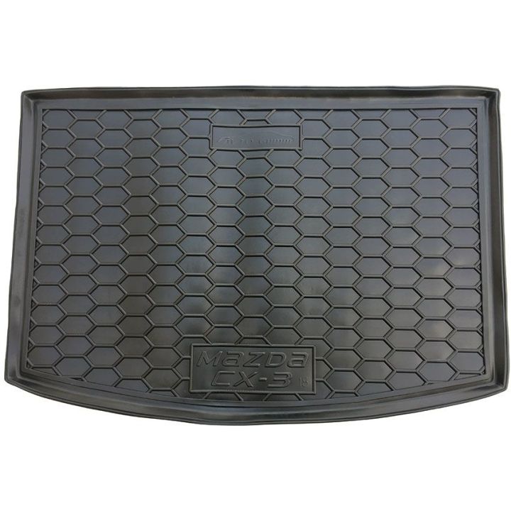 Коврик в багажник для Mazda CX-3 '15- верхняя полка, полиуретановый (AVTO-Gumm)