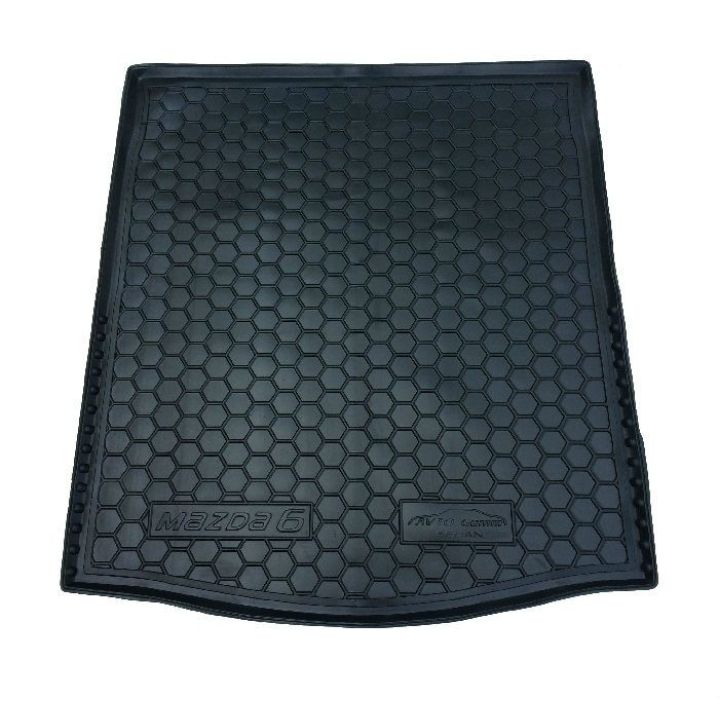 Коврик в багажник для Mazda M6 2013- седан, полиуретановый (AVTO-Gumm)