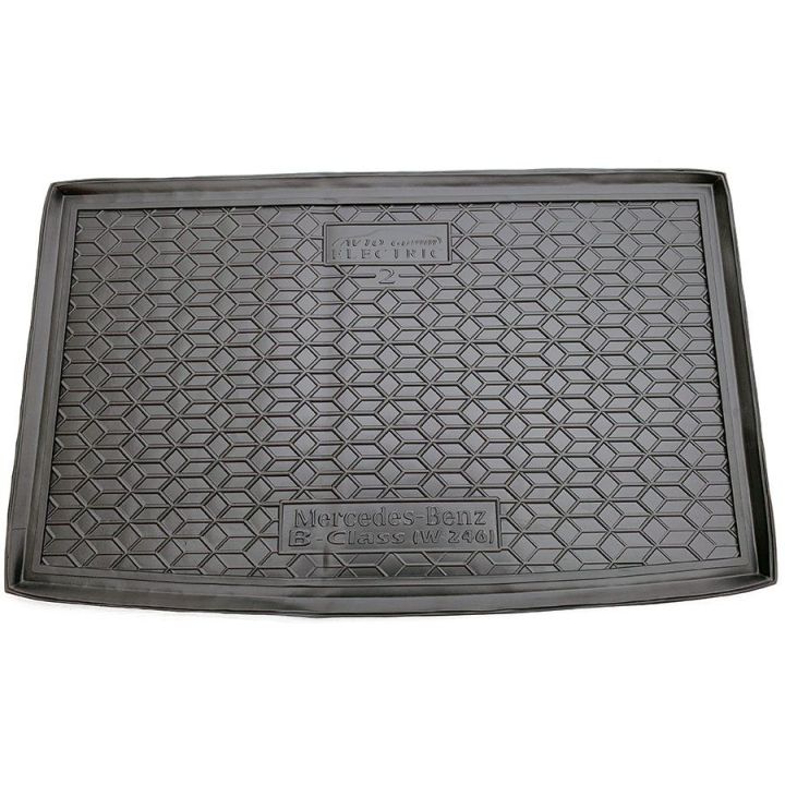 Коврик в багажник для Mercedes B-Class W246 '12-, электро. двиг., евро. сборка, полиуретановый (AVTO-Gumm)