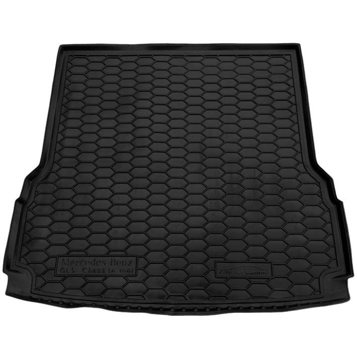 Коврик в багажник для Mercedes GL-Class/GLS X166 '12-, длинный, (7 мест), полиуретановый (AVTO-Gumm)