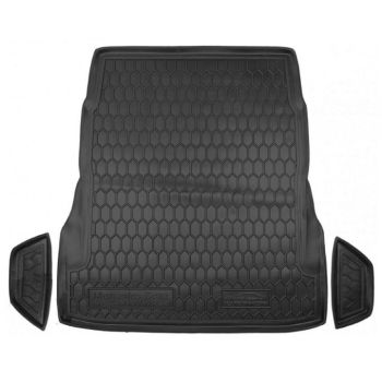 Коврик в багажник для Mercedes S-Class W222 '13-, без регулировки сидений, полиуретановый (AVTO-Gumm)