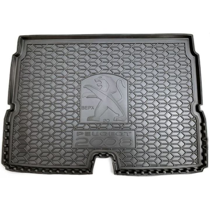 Коврик в багажник для Peugeot 2008 '20- верхняя полка, полиуретановый (AVTO-Gumm)