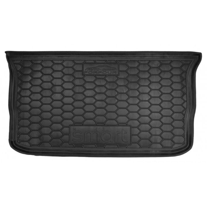 Коврик в багажник для Mercedes Smart Forfour 453 '14-, полиуретановый (AVTO-Gumm)