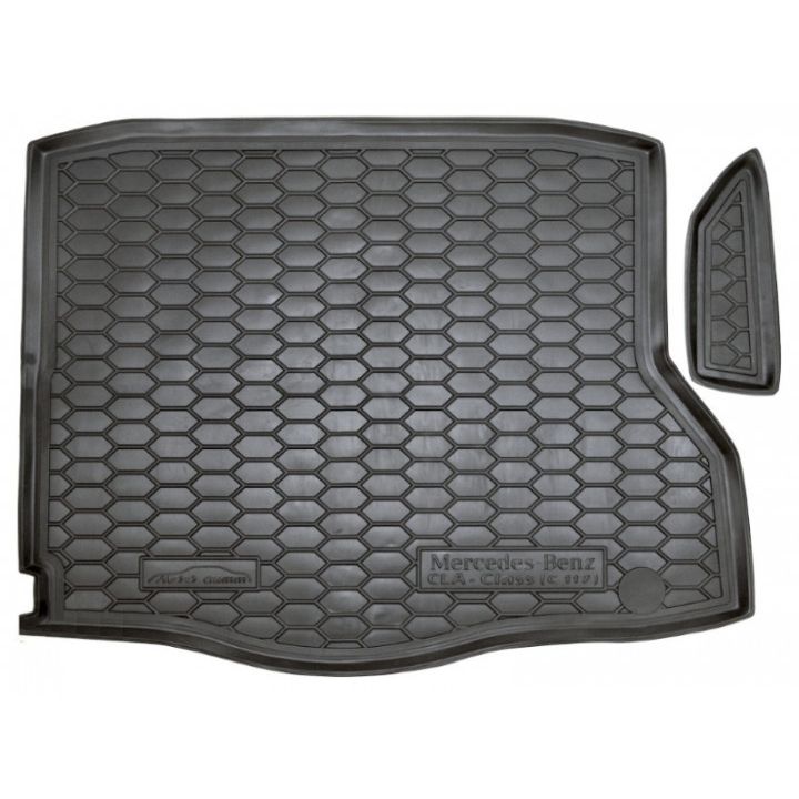 Коврик в багажник для Mercedes CLA-Class '13-, полиуретановый (AVTO-Gumm)